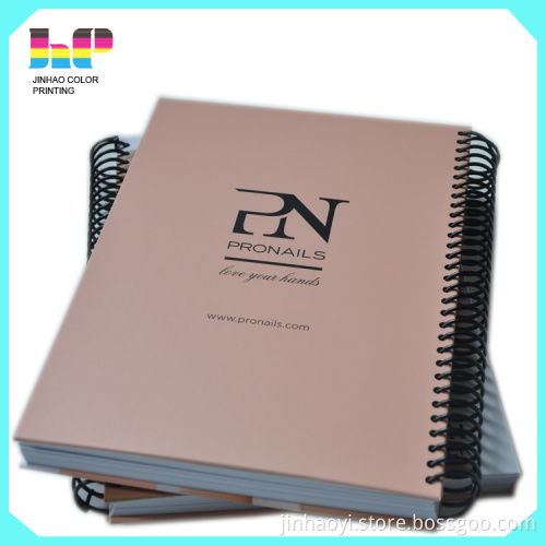 oem wire-o bound notebook printing made in China